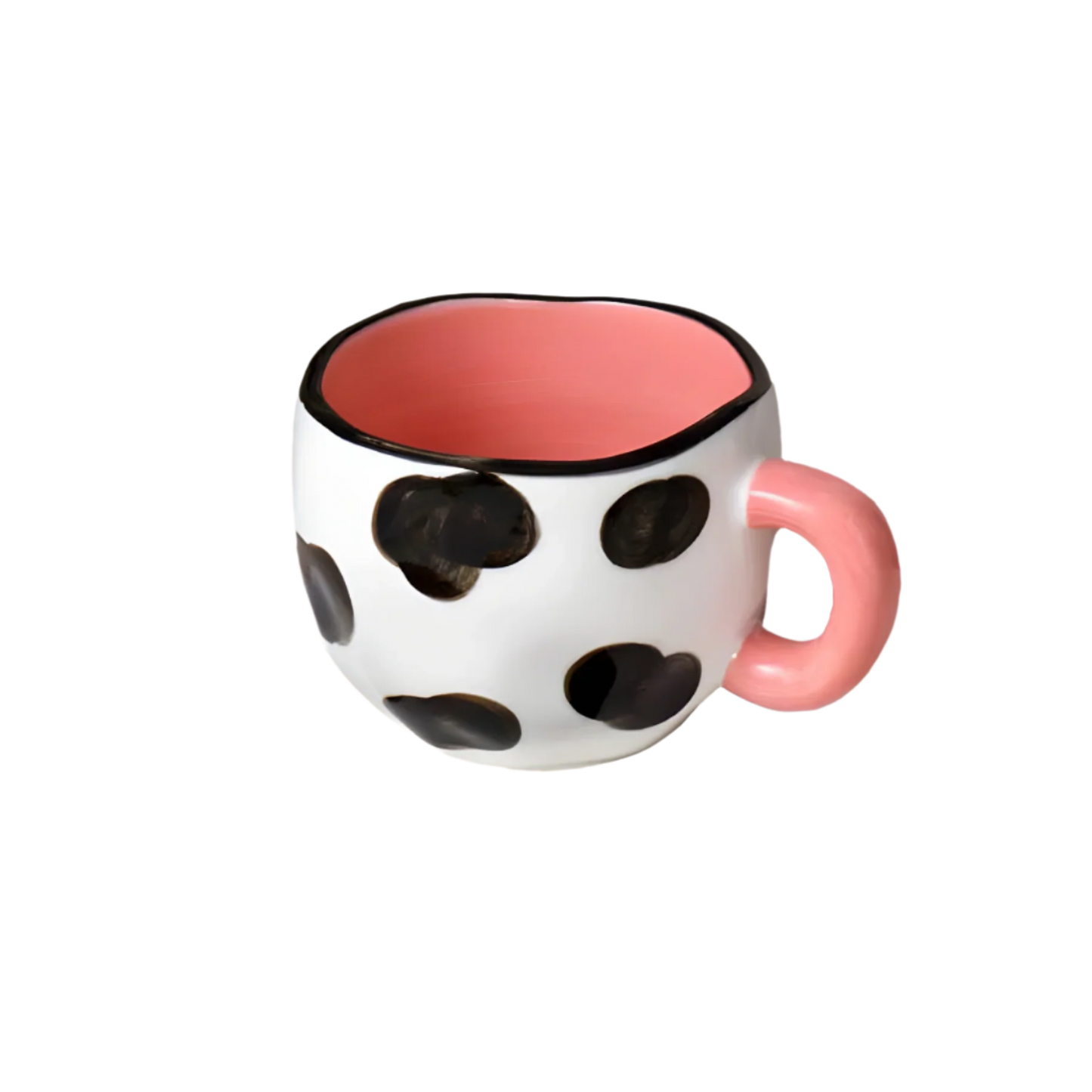 ceramic cow mug product