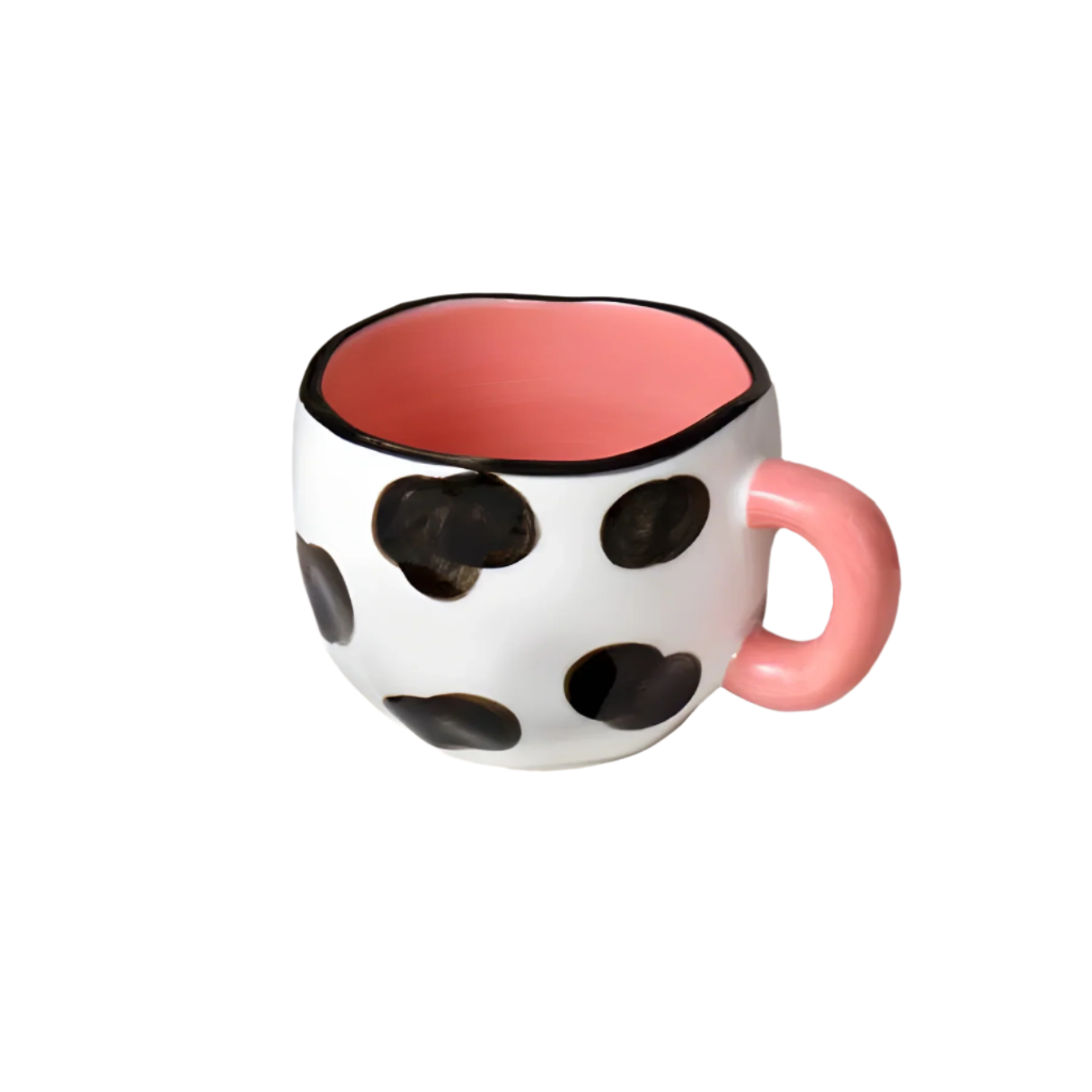 ceramic cow mug product